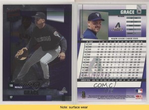 2002 Donruss Best of Fan Club National Convention Embossing /5 Mark Grace #39