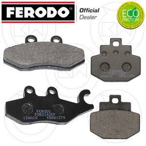 KIT PASTIGLIE ANTERIORE POSTERIORE FRENO FERODO PIAGGIO VESPA GTS ABS 250 2007 - Foto 1 di 4