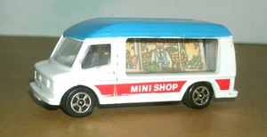 Mini Shop Scala 1/64 anni '80 Mercedes-Benz TN/T1 Mercato Mobile (3") Corgi - Foto 1 di 5
