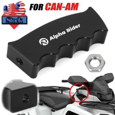 Soporte de palanca de cambios con empuñadura de pistola Billet para Can-Am Outlander Renegade negro Foto 1 de 4