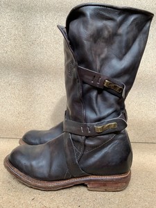 as98 cowboy biker boots