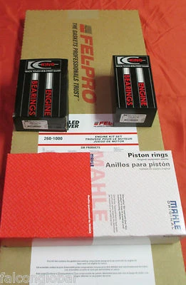 Kit de motor RERING con anillos + varilla/rodamientos principales + juntas Ford 302 5,0 L 12/1982-1986* Foto 1 de 4