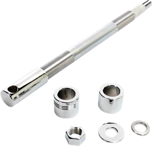 Kit de eje cromado Drag Specialties 0214-0953 - Imagen 1 de 1