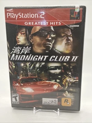 Midnight Club II (Playstation 2 PS2) NEW SEALED  Greatest Hits READ! - Image 1 of 4