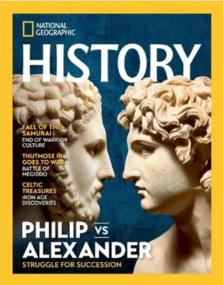 National Geographic History Magazine Issue May-Jun 2025/ PHILIP VS ALEXANDER - Image 1 of 3