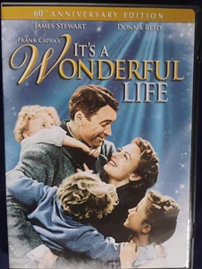 IT'S A WONDERFUL LIFE 60TH ANNIVERSARY EDITION DVD JIMMY STEWART/DONNA REED - Picture 1 of 3