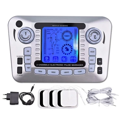 Masseur Tens Ems, Stimulateur Musculaire, Acupuncture, Impulsion Électrique, Phy - Photo 1/4