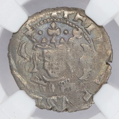 Real Valencia Plata Español 1624 NGC XF40 Foto 1 de 4