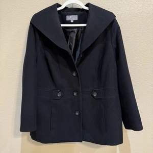 JM COLLECTION WOMAN BLACK JACKET SIZE 2X - Picture 1 of 6