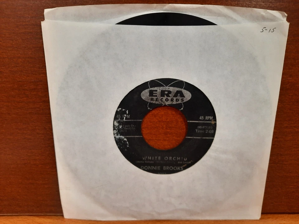 45 / Donnie Brooks / 1959 / White Orchid / Sway And Move With The Beat Foto 1 de 1