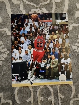 Foto rara de archivo de fotos de Michael Jordan Chicago Bulls de la NBA de 8x10 Foto 1 de 3