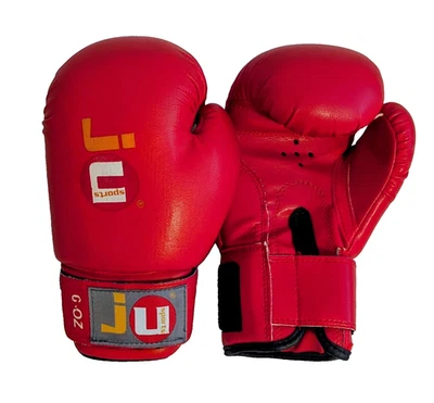 Ju-Sports Kinderboxhandschuhe rot 6 oz. Kids Boxhandschuhe - Boxen - Bild 1 von 2