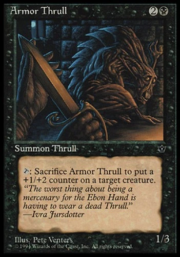 Armor Thrull (Venters) - Fallen Empires #33a MTG Magic The Gathering - Image 1 of 1