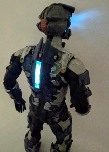 Neca DEAD SPACE 2.Isaac Clarke.7” figure.player select.LED LIGHTS.up.video game. - Picture 1 of 8