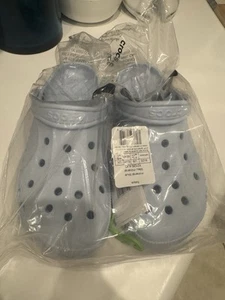 * BRAND NEW * CROCS * MINERAL BLUE * Men’s 9 * Women 11 * EUR 42-43 * UK M8 / W9 - Picture 1 of 4
