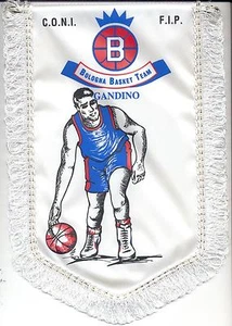 Pennant GAGLIARDETTO GANDINO BASKET TEAM BOLOGNA Fortitudo Virtus - Foto 1 di 1