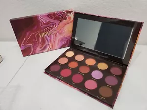 HIPDOT Zion Eye Shadow Palette 15 Shades HIP DOT Reds Oranges Purples Free Ship - Picture 1 of 5