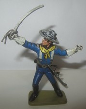 Soldatino Settimo Cavalleggeri Landi Nordista Sciabola Fodero Xiloplasto Cappell