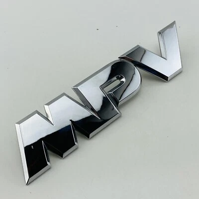Mazda MPV 2000-2006 emblema logotipo letras insignia puerta maletero cromo OEM E12 Foto 1 de 4