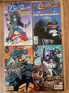 LOBO LOT 4 DC COMICS PARAMILITARY CHRISTMAS SPECIAL #1, LOBOCOP#1 & LOBO #1&3 HG - Bild 1 von 14