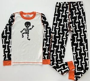 HANNA ANDERSSON Funny Bones Halloween Long Johns Size 140 (US 10) - Picture 1 of 3