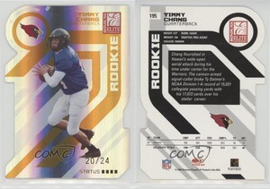 2005 Donruss Elite Status Gold Die-Cut /24 Timmy Chang #195 Rookie RC
