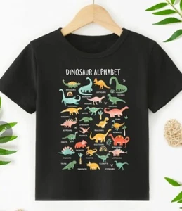 Dinosaur alphabet tshirt in 4-5 Youth - Picture 1 of 2