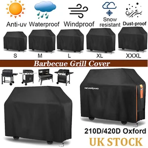Heavy Duty BBQ Cover Waterproof Barbecue Grill Protector Outdoor Covers XS-XXXL - Picture 1 of 24