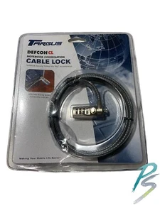 Targus Defcon CL Laptop Combo Cable Lock Anti-Theft Device Notebook Security NEW - Picture 1 of 2