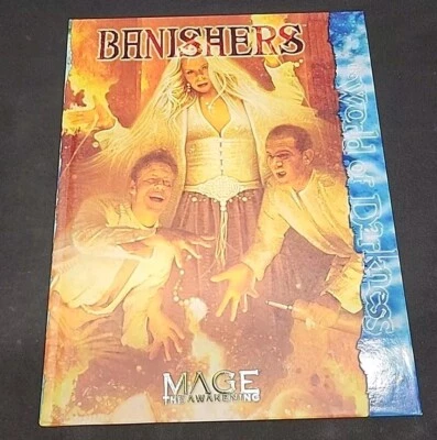 N C0130 World of Darkness Mage the Awakening "Banishers" 角色扮演补充剂 (HC) — 第 1/2 张图片