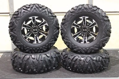POLARIS SPORTSMAN 400 25" QUADKING ATV TIRE & RAPTOR WHEEL KIT POL3CA BIGGHORN - Image 1 of 4