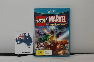 LEGO Marvel Super Heroes (Nintendo Wii U, 2013) FAST-POST au-seller✅✅ - Image 1 of 3