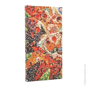 Paperblanks 2026 12-Month Gaudi’s Week to View Slim Horizontal Hard Cover Diary - Picture 1 of 5