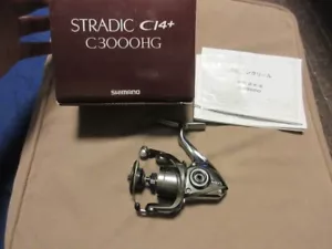 Shimano 16 Stradic CI4+ C3000 HG Spinning Reel 6.0:1 without handle spool w/Box - Picture 1 of 9