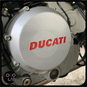 KIT 2 ADESIVI DUCATI Per Copri Carter monster 400 600 750 620 i.e. s2r 695 - Foto 1 di 4