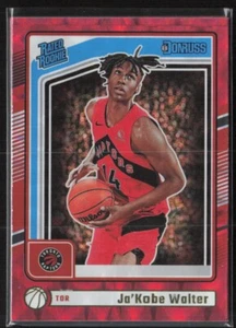 Panini Donruss NBA 2024-25 No. 231 Ja'Kobe Walter Rated Rookie International Red - Bild 1 von 2