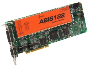 AudioScience ASI6122 Multichannel AES & Balanced Analog Broadcast PCI Sound Card - Picture 1 of 5