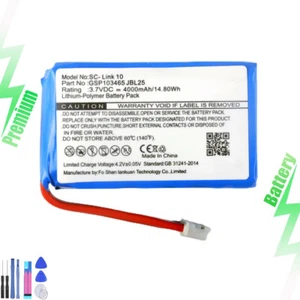 Batterie GSP103465 pour haut-parleur portable JBL Link 10 prise 6 fils 4000 mAh - Photo 1 sur 6