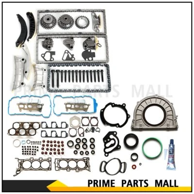 Fits 2007 Suzuki XL-7 Luxury 3.6L Full Gasket Set Timing Chain Kit - Image 1 of 4