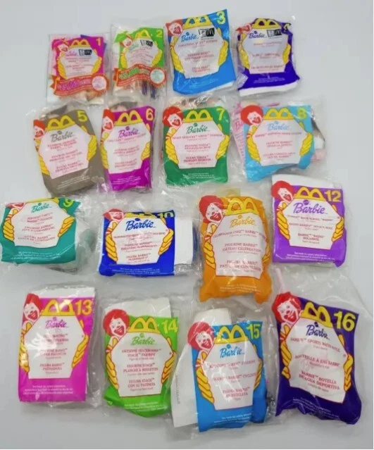 2000 BARBIE MCDONALDS HAPPY MEAL TOY DOLLS - U - PICK - Image 1 of 1