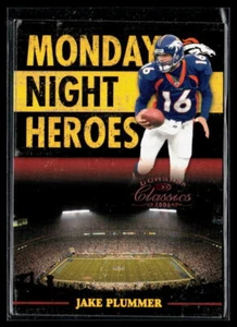 Jake Plummer 2006 Donruss #MNH-17 Monday Night Heroes Bronze SN1000 - Picture 1 of 2