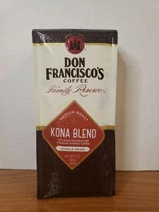 Bolsa de café integral Don Francisco's tostado medio Kona mezcla café integral 12 oz - Imagen 1 de 5