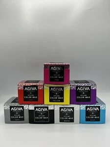 AGIVA HAIR STYLING TEMPORARY COLOUR WAX - 120ML | FOR BARBER AND BEAUTY SALON - Picture 1 of 24