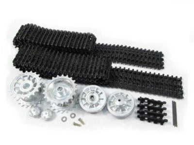 1/16 Mato MT001 HengLong RC German Tiger I Tank Metal Tracks Idlers Sprockets  - Image 1 of 4