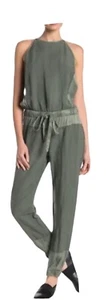 Young Fabulous And Broke Diego Sleeveless Keyhole Back Romper, Size S - Picture 1 of 9