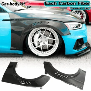 Carbon Seitenwand Side Blades Spoiler Seitenteile für Audi A5 B9 S5 RS5 2017-20 - Picture 1 of 12