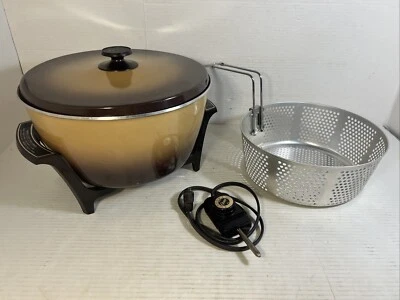 Cocina eléctrica vintage Oster 679-06A Super Pot cocina todo en uno 8,5 qt Foto 1 de 4
