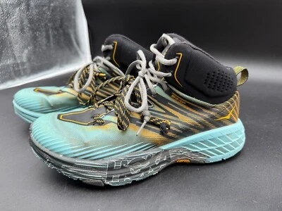 Botas de Senderismo Hoka One One Speedgoat Mid 2 GTX Azul Gore-Tex Trail. Mujer 7.5 Foto 1 de 4