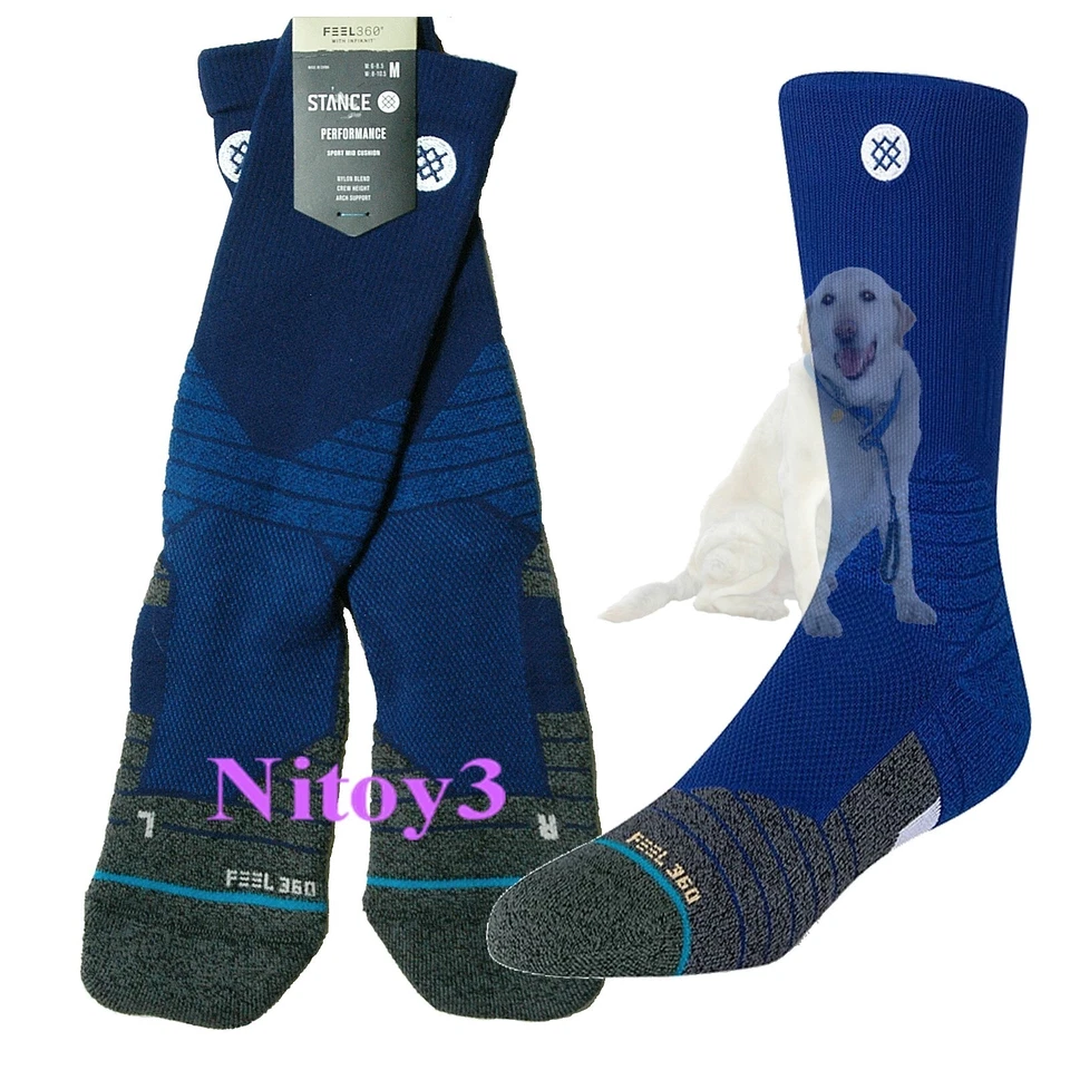 Calcetines Stance Performance Icon Sport Peso Medio Crew-Unisex Medianos Reales Foto 1 de 1