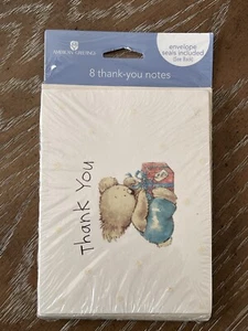 Lote de 8 tarjetas de notas de agradecimiento Boomerang Bear Koala sellos saludos americanos NUEVO - Imagen 1 de 6